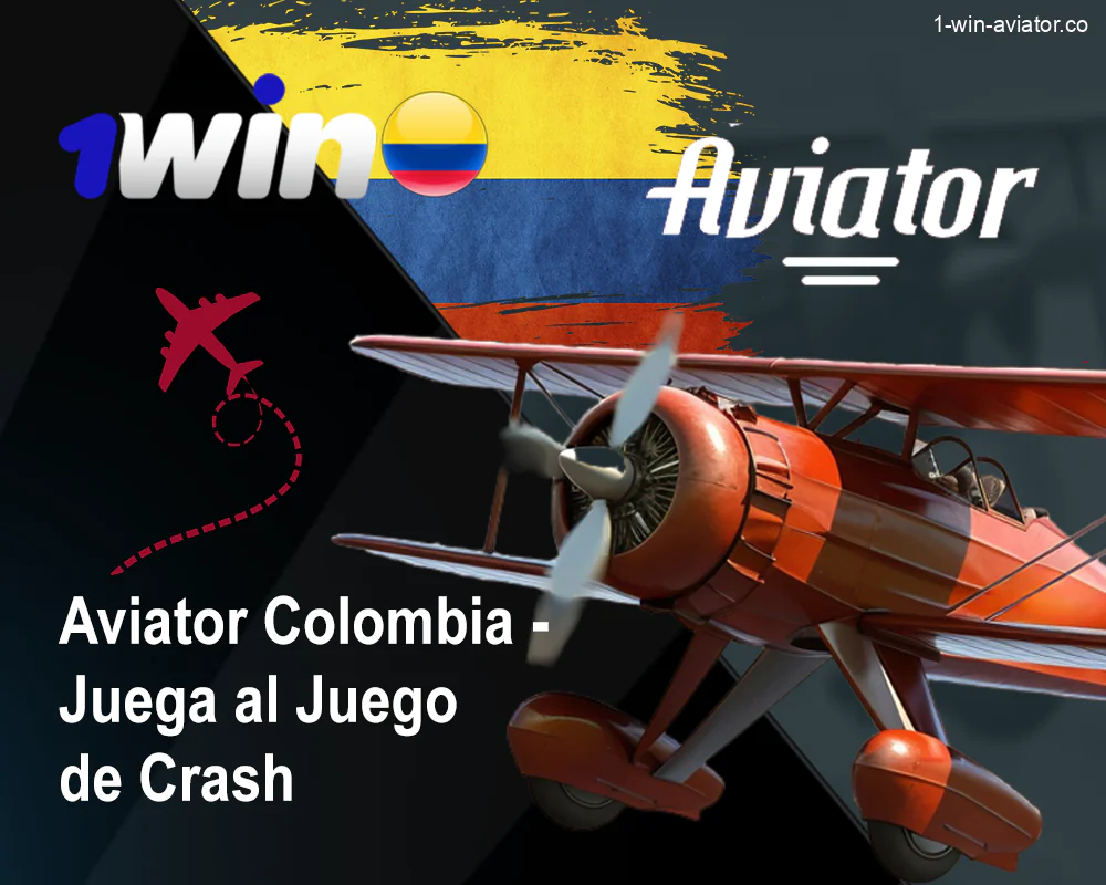 Aviator en línea para jugadores de Colombia en 1Win